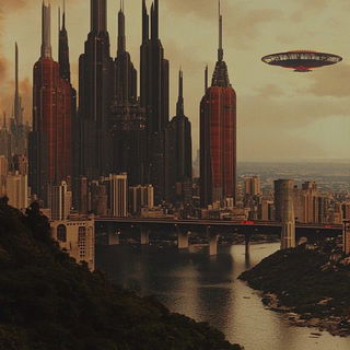 Pyramidroc style, Midjourney V6.1: megacity with futuristic bioarchitecture