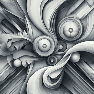 Hushcurrent style, Midjourney V6.1: creative pattern composition