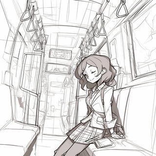 Kagebeam style, Midjourney V6.1: black-and-white manga comic strip
