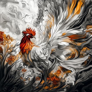 Cliffopal style, Midjourney V6.1: traditional folk art