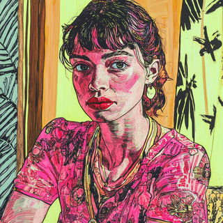 Horizon Sash style, Midjourney V6.1: photographic portrait of female protagonist
