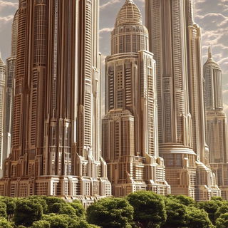 Tenonfall Cinema style, Midjourney V6.1: megacity with futuristic bioarchitecture