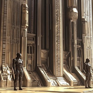 Tenonfall Cinema style, Midjourney V6.1: cinematic shot from sci-fi movie