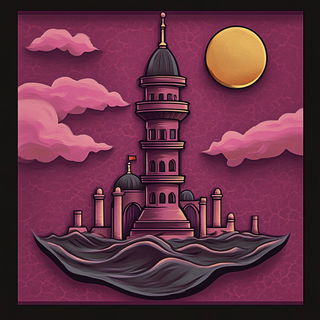 Crosshatch Expeditionary style, Midjourney V6.1: bold minimalist logo design for Istanbul city municipal services