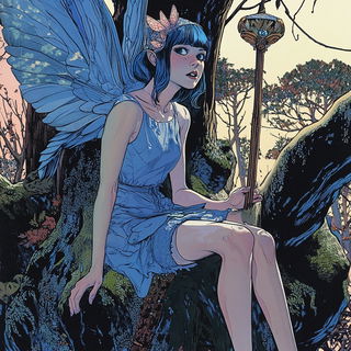 Atlas of Inked Beasts style, Midjourney V6.1: retro fairy-tale illustration