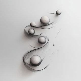 Chromasuture style, Midjourney V6.1: abstract 3D render
