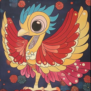 Indigold Loomcraft style, Midjourney V6.1: traditional folk art