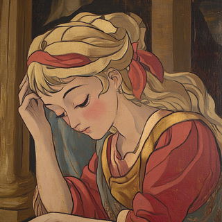 Indigold Loomcraft style, Midjourney V6.1: classical 18th-century oil painting
