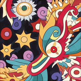 Indigold Loomcraft style, Midjourney V6.1: creative pattern composition