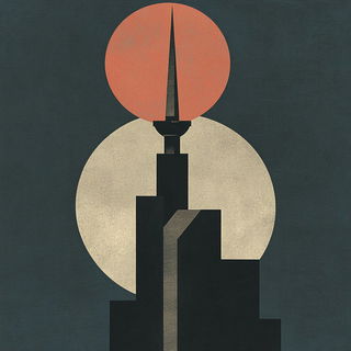Panelshock style, Midjourney V6.1: bold minimalist logo design for Istanbul city municipal services