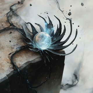 Terracinerama style, Midjourney V6.1: abstract 3D render