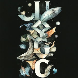 Terracinerama style, Midjourney V6.1: typographic composition with large letters