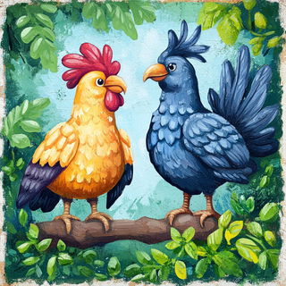 Dappled Lithobeast style, Midjourney V6.1: traditional folk art