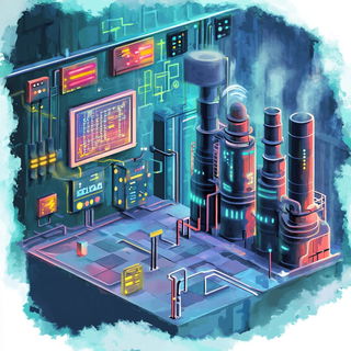 Dappled Lithobeast style, Midjourney V6.1: technical infrastructure blueprint schematics