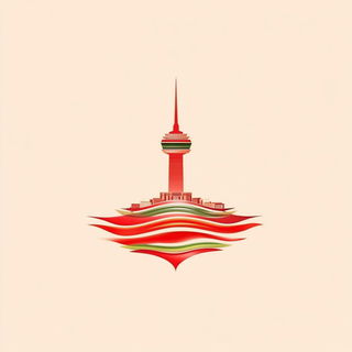 Engraverocadia style, Midjourney V6.1: bold minimalist logo design for Istanbul city municipal services