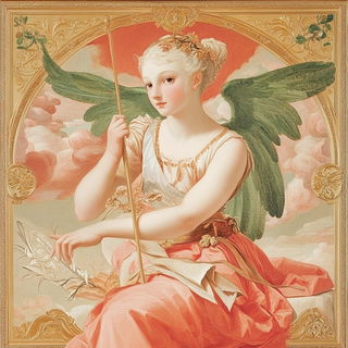 Engraverocadia style, Midjourney V6.1: classical 18th-century oil painting