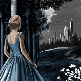 Washclaw Chronicle style, Midjourney V6.1: retro fairy-tale illustration