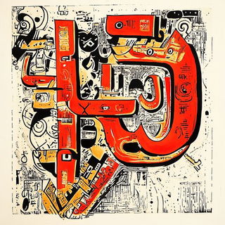 Lanternpath Panorama style, Midjourney V6.1: typographic composition with large letters