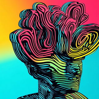 Cogmoss style, Midjourney V6.1: abstract 3D render