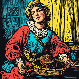 Cogmoss style, Midjourney V6.1: classical 18th-century oil painting
