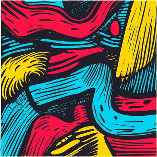 Cogmoss style, Midjourney V6.1: creative pattern composition