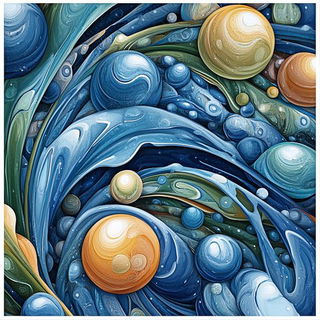 Inkscratchery style, Midjourney V6.1: abstract 3D render