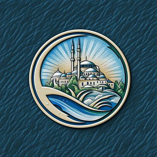 Inkscratchery style, Midjourney V6.1: bold minimalist logo design for Istanbul city municipal services