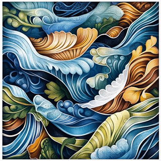 Inkscratchery style, Midjourney V6.1: creative pattern composition