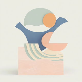 Chromacanyon Storyism style, Midjourney V6.1: abstract 3D render