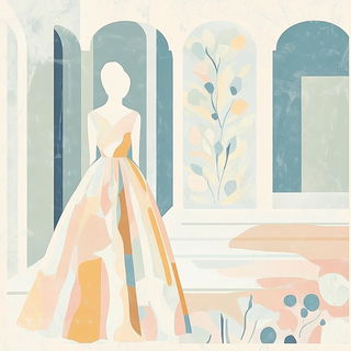 Chromacanyon Storyism style, Midjourney V6.1: haute-couture fashion outfit