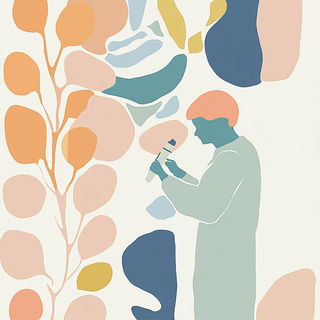 Chromacanyon Storyism style, Midjourney V6.1: editorial illustration for popular scientific magazine cover