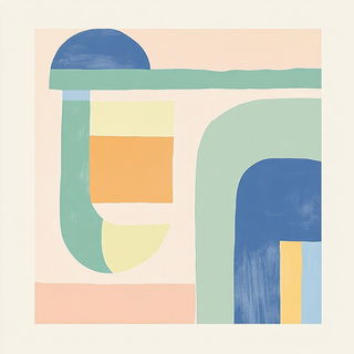 Chromacanyon Storyism style, Midjourney V6.1: typographic composition with large letters