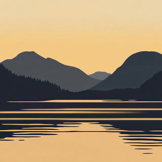 Spiral Ossuary style, Midjourney V6.1: realistic landscape photograph of quiet dawn