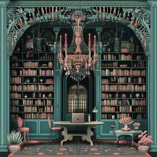 Celestichroma style, Midjourney V6.1: Midlibrary