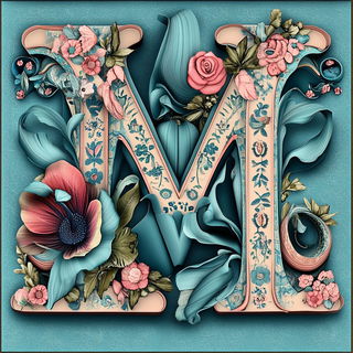 Celestichroma style, Midjourney V6.1: typographic composition with large letters