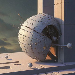 Coveoperetta style, Midjourney V6.1: abstract 3D render