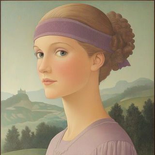 Coveoperetta style, Midjourney V6.1: classical 18th-century oil painting