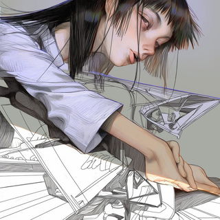 Floodromancy style, Midjourney V6.1: black-and-white manga comic strip