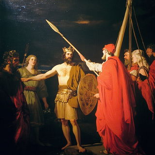 Monochrome Monasticism style, Midjourney V6.1: classical 18th-century oil painting
