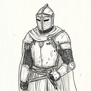 Brightclay Grotesquerie style, Midjourney V6.1: concept art character design of retropunk steam knight