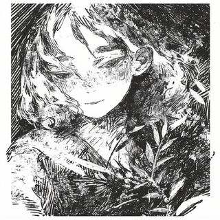 Cryovolcanic Silhouette style, Midjourney V6.1: black-and-white manga comic strip