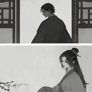 Goldthread Castellature style, Midjourney V6.1: black-and-white manga comic strip