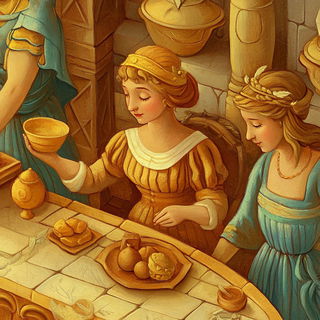 Noctigrove style, Midjourney V6.1: classical 18th-century oil painting
