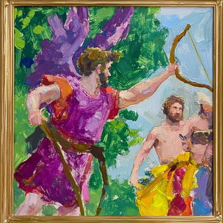Gothicloris style, Midjourney V6.1: classical 18th-century oil painting