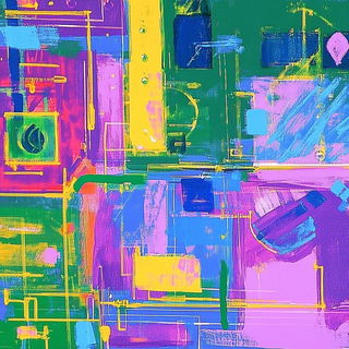 Gothicloris style, Midjourney V6.1: technical infrastructure blueprint schematics