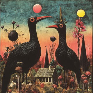 Ruincatharsis style, Midjourney V6.1: traditional folk art