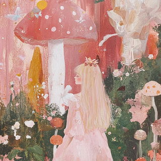 The Dustlight Archive style, Midjourney V6.1: retro fairy-tale illustration