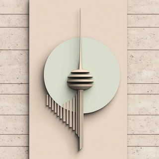 Lacrimorph style, Midjourney V6.1: bold minimalist logo design for Istanbul city municipal services