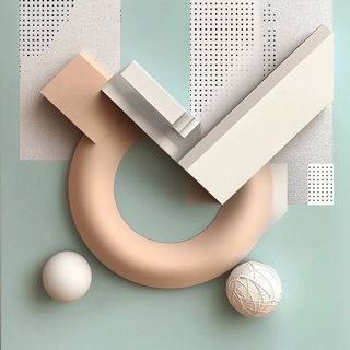 Lacrimorph style, Midjourney V6.1: typographic composition with large letters