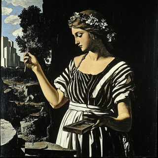 Keystone Eddies style, Midjourney V6.1: classical 18th-century oil painting